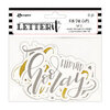 Ranger Ink - Letter It Collection - Foil Die Cuts - Set 2