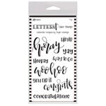 Ranger Ink - Letter It Collection - Clear Acrylic Stamps - Celebration