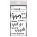 Ranger Ink - Letter It Collection - Clear Acrylic Stamps - Celebration