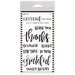 Ranger Ink - Letter It Collection - Clear Acrylic Stamps - Thank You
