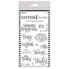 Ranger Ink - Letter It Collection - Clear Acrylic Stamps - Shower