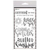 Ranger Ink - Letter It Collection - Clear Acrylic Stamps - Hello Sunshine
