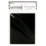 Ranger Ink - Letter It Collection - Cardstock - Black - 12 Pack