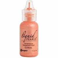 Ranger Ink - Liquid Pearls - Dimensional Paint - Coral