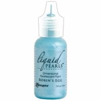 Ranger Ink - Liquid Pearls - Dimensional Paint - Robin's Egg