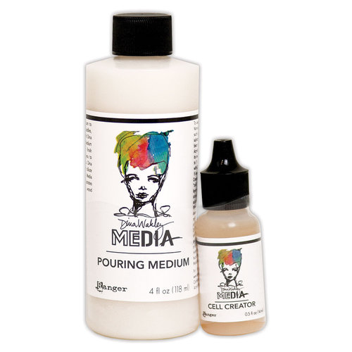 Ranger Ink - Dina Wakley Media - Pouring Medium and Cell Creator Set