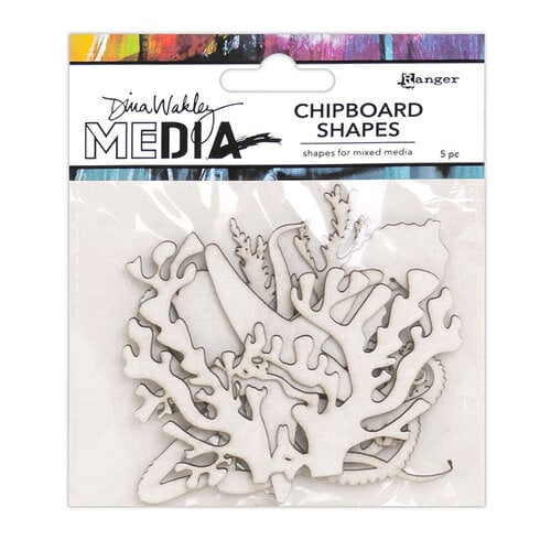 Ranger Ink - Dina Wakley Media - Chipboard Shapes - Ocean