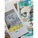 Ranger Ink - Dina Wakley Media - Collage Paper - 7.5 x 10 - Church Doodles - 20 Pack