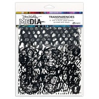 Ranger Ink - Dina Wakley Media - Transparencies - 8.5 x 10.75 - Pattern Play - Set 1