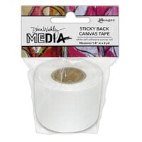 Ranger Ink - Dina Wakley Media - Sticky Back Canvas Tape - 1.5