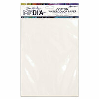 Ranger Ink - Dina Wakley Media - Cotton Watercolor Paper Pack - 10 Pack