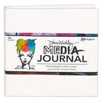 Ranger Ink - Dina Wakley Media - Media Journal - 6 x 6 - White