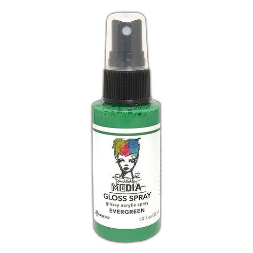 Ranger Ink - Dina Wakley Media - Gloss Sprays - Evergreen