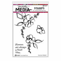 Ranger Ink - Dina Wakley Media - Unmounted Rubber Stamps - Good Idea