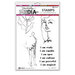 Ranger Ink - Dina Wakley Media - Cling Mounted Rubber Stamps - I Am