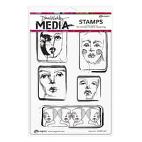 Ranger Ink - Dina Wakley Media - Cling Mounted Rubber Stamps - Squared