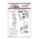 Ranger Ink - Dina Wakley Media - Cling Mounted Rubber Stamps - You Matter