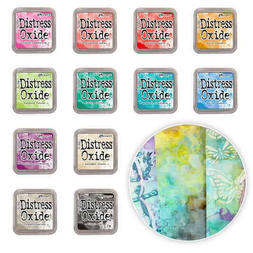 Tim Holtz Distress Oxide Ink Pads: Set #5, 12 Color Bundle