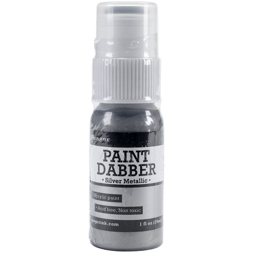 Ranger Ink - Adirondack Acrylic Paint Dabber - Silver Metallic