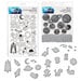 Simon Hurley - Space Friends Stamps and Etched Dies Bundle - 63 Pieces