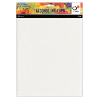 Ranger Ink - Tim Holtz - Alcohol Ink Yupo Paper - White - 8 x 10 - 25 Pack