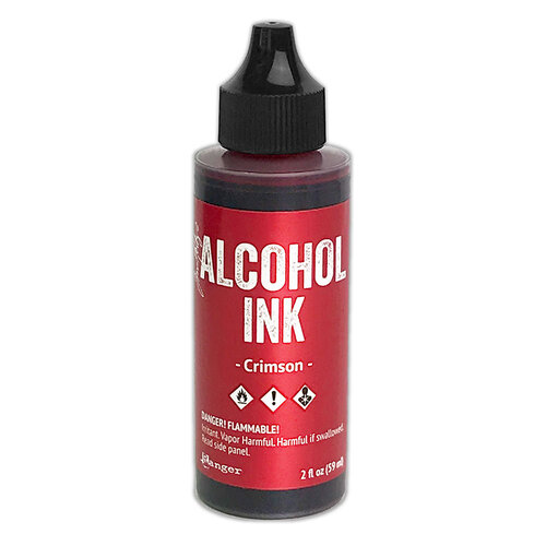 Ranger Ink - Tim Holtz - Alcohol Inks - Crimson - 2 Oz