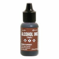 Ranger Ink - Tim Holtz - Adirondack Alcohol Inks - Sepia