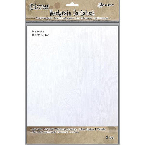 Tim Holtz - Distress Woodgrain Paper - Full Sheet