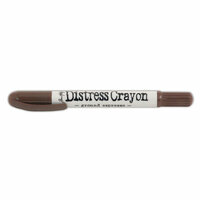 Ranger Ink - Tim Holtz - Distress Crayons - Ground Espresso