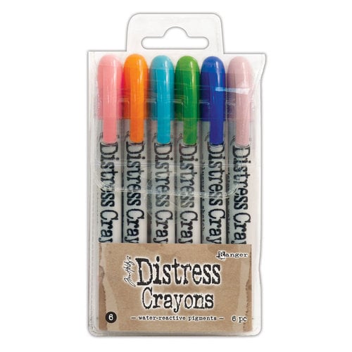 Ranger Ink - Tim Holtz - Distress Crayons - Set 6