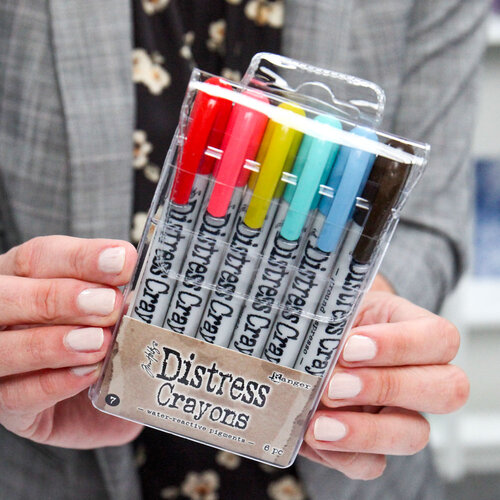 Ranger Ink Distress Crayons Set - Around the House