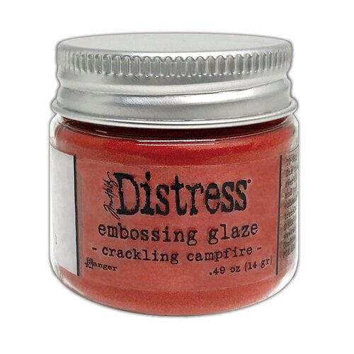 Ranger Ink - Tim Holtz - Distress Embossing Glaze - Crackling Campfire