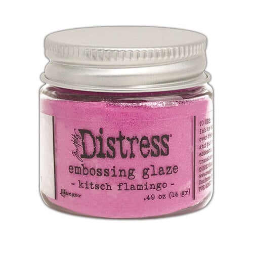 Ranger Ink - Tim Holtz - Distress Embossing Glaze - Kitsch Flamingo