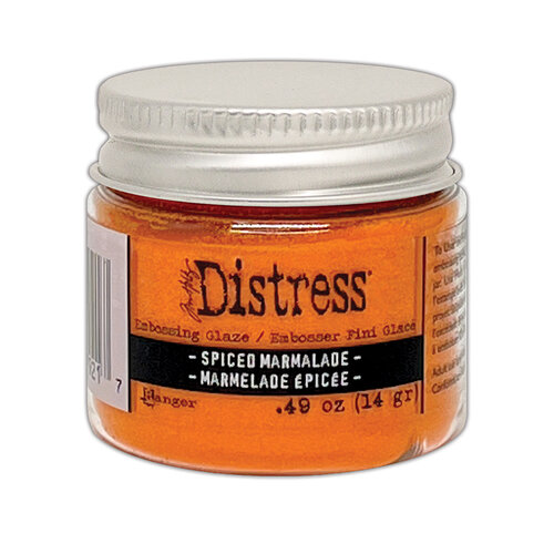 Ranger Ink - Tim Holtz - Distress Embossing Glaze - Spiced Marmalade