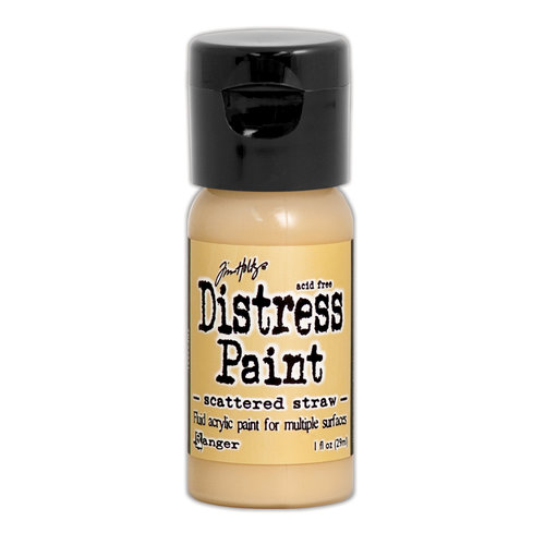 Ranger Ink - Tim Holtz - Distress Paint - Mini - Flip Cap - Scattered Straw