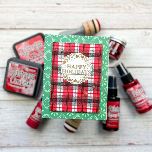 Ranger Ink - Tim Holtz - Distress Paint - Lumberjack Plaid