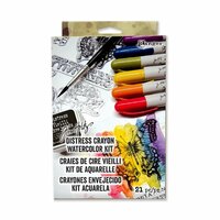 Ranger Ink - Tim Holtz - Distress Crayon Watercolor Kit