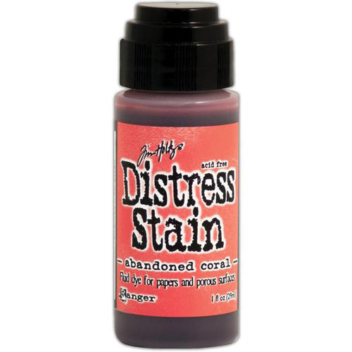 Ranger Ink - Tim Holtz - Distress Stain - Abandoned Coral