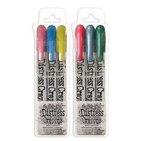 Ranger Ink - Tim Holtz - Distress Crayons - Pearl - Christmas Bundle