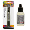 Ranger Ink - Tim Holtz - Alcohol Ink Blending Pen and Blending Solution - .5 oz Bundle