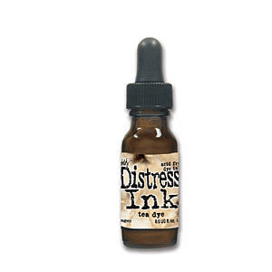 Tim Holtz Distress Ink - 1/2 oz. Reinker - Tea Dye