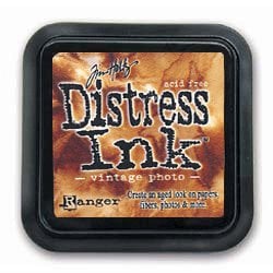 Distress Ink Vintage Photo