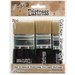 Ranger Ink - Tim Holtz - Distress Collage Brushes and Vintage Medium - 4 Pack Set