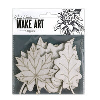Ranger Ink - Wendy Vecchi - Make Art - Chippies - Chipboard Embellishments - Lots of Leaves