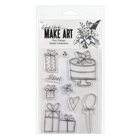 Ranger Ink - Wendy Vecchi - Make Art - Clear Acrylic Stamps - Doodle Celebration