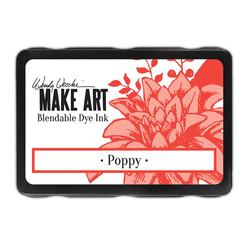 Ranger Ink - Wendy Vecchi - Make Art - Blendable Dye Ink Pad - Poppy