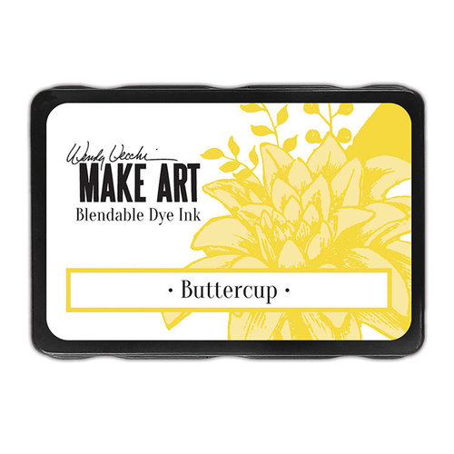 Ranger Ink - Wendy Vecchi - Make Art - Blendable Dye Ink Pad - Buttercup