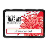 Ranger Ink - Wendy Vecchi - Make Art - Blendable Dye Ink Pads - Carnation Red
