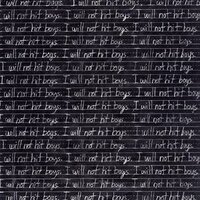 Rusty Pickle Patterned Paper - I Will Not Hit Boys, CLEARANCE