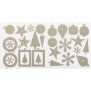 Rusty Pickle - Merry Grinch-mas Collection - Chipboard Ornaments, CLEARANCE